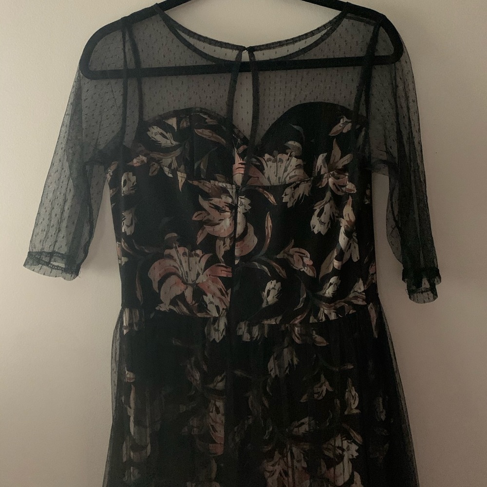Floral midi dress